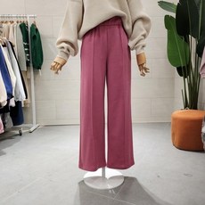 보내요 에잇컨셉기모 와이드 밴딩팬츠C23L1FT015