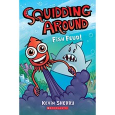 Fish Feud !: A Graphix Chapters Book (# 1 주변의 오징어), 단일옵션
