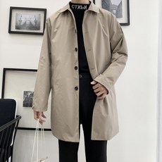 생활도움 트렌치코트 남미 봄가을 캐주얼 ins 트렌드 항구 점퍼 2020 오버핏 빅 사이즈 한국 커플 코트