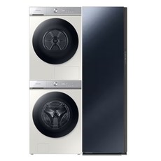 삼성 비스포크 세탁기 건조기 에어드레서 패키지 WF24A9500KE+DV17A9720BE+DF10B9500CS