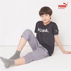 푸마키즈 틴에이져 액티브 남아 블랙 상하의 2종