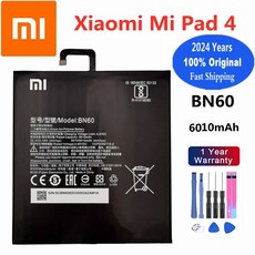 샤오미 패드 4 용 배터리 년 BN60 패드 4 미 패드 4 태블릿 배터리 6010mAh 도구, Battery with Tools, 1개, 1개입