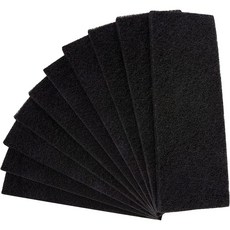 리터로봇3 호환 부품 탄소 교체 필터 10팩 고양이 화장실 냄새 습기 제거, Black-10pcs for LR 3, 1개