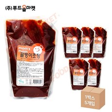 푸드올마켓_ 맘스맘 골뱅이초장 2kg /냉장 한박스 (2kg x 5ea)-아이스박스무료, 5개