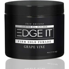 회사 홀드 포마드 | 엑스트라 스트롱 엣지 컨트롤 EDGE by 4oz - 24 시간 Edge 테이머, 1