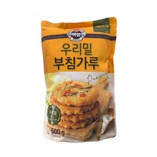 (상온)[백설]우리밀 부침가루500gx3, 1세트, 500g