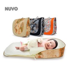 NUVO [NUVO] 휴대용 아기 가방 침대 및 기저귀가방 누보백 백팩 4종묶음