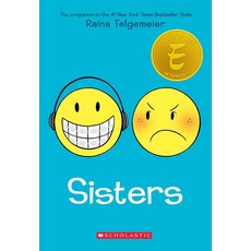 Sisters:A Graphic Novel, Scholastic, Sisters, Telgemeier, Raina, Telgemeie..