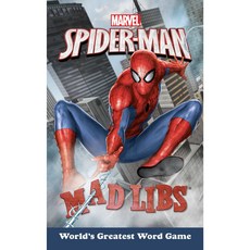 [원서] paperback Book Marvel's Spider-Man Mad Libs: World 문고판 책 Marvel's Spider-Man Mad Libs: 세계 최고의