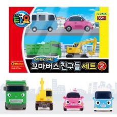 세트2 (4종) 친구들 스페셜 아이코닉스 타요 (724231) 꼬마버스, 본상품