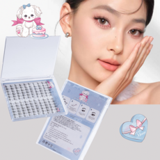 마이가 노글루 속눈썹 원터치 내추럴 가닥 자연연장 속눈썹 1개 퓨어 상품 이미지