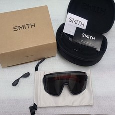 스미스 와일드캣 SMITH WILDCAT 블랙 신더 / 크로마팝 블랙렌즈 야간용 투명렌즈 추가증정 자전거 라이딩 고글 선글라스 아시안핏