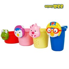 우토 토이즈 뽀로로 목욕놀이 샤워컵 목욕바구니 목욕장난감, 단일상품/단일상품
