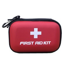 FIRST AID KIT대가 편리한 생활방수 휴대가 하드케이스형 구급낭(구급함) -중형, 1개