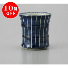 [일본정품수입]10 개 세트 록 컵 아오십초 소주 (중) [8.6 x 9.3cm 250cc] | 샷 선술집 바 bar 만찬, 1개, 한개옵션1