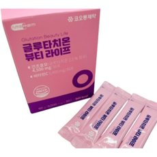[코오롱제약] 글루타치온 뷰티라이프 3000mg x 30포 비타민C 건조효모 저분자 피쉬 콜라겐 히알루론산 엘라스틴 간편섭취 영양제 건강 선물