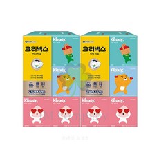 크리넥스 카카오 미니 티슈 2겹, 6입, 2개