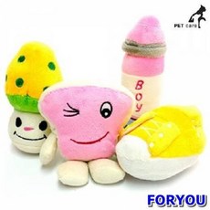  ForU84 펫더맨 보송보송 원단 봉제 장난감 20개 애완용품 애견 애견용품 애견훈련, 상세페이지 참조 