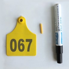 MZA 이표 택펜 Ear Tag Marker Pen, 1개