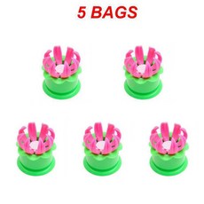 DIY 라비올리 페이스트리 파이 만두 메이커 Baozi 몰드 베이킹 도구 PP 찐 박제 빵 만들기 금형 1PC, Style A 5pcs, 1개