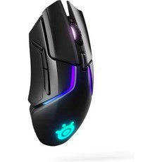 스틸시리즈 Rival 650 Quantum 무선 게이밍 마우스 - 빠른 충전 12 000 Cpi 듀얼 센서 256가지 무게 구성 8개 구역 RGB 조명 113265