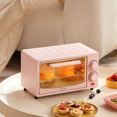 초소형전자레인지 레트로 자취 캠핑 전자레인지 12L, 12L 핑크 싱글 스위치형