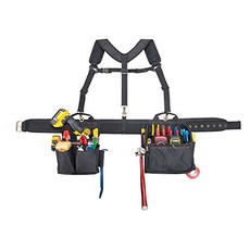 [미국] CLC Custom Leathercraft 1608 Electrician's Comfort Lift Combo Tool Belt 28 Pocket