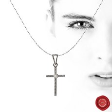 jm다이아몬드십자가목걸이