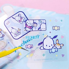 산리오 시나모롤 마이멜로디 쿠로미 헬로키티 스티커 종합세트, 혼합색상, 1세트 - 이미지 5