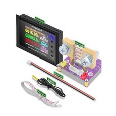 파워뱅크 적산계 레벨메타 잔류계 파워 용량 카운터, 600A/240V컬러스크린 Bluetooth, 1개