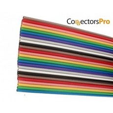 Pc Accessories - Connectors Pro 10FT 26P IDC Rainbow Color Flat Ribbon Cable for