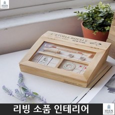 집들이선물 우드박스 수납함 가정용 소품 보관함 소잉박스 미니소품함 분리수납 감성, 단일상품