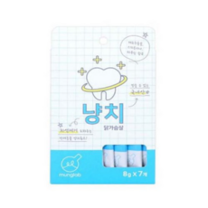 고양이 손쉬운 양치 구강관리 츄잉 브러쉬 치카츄르 냥치 (8gx7p), 56g, 5개