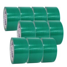 HSPW 청테이프 45mm, 10개, 녹색 10개, 녹색