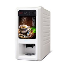 동구전자 티타임 정수기연결 물통형 업소용 전자동 2구 미니 커피 믹스자판기 VEN502, VEN502자판기