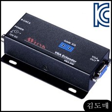 KDM NM VGA 리피터 벽걸이형 리모트 유닛(180m) 블루투스 송수신기 무선 마이크 송수신 기, KDM 본상품선택