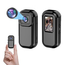 무선 WIFI 엄지 비디오 레코더 1080p HD 비디오 카메라 스포츠 카메라 백 클립 레코더, 철