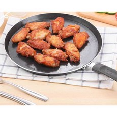 크레이프팬 cm 지단 원형 셰프 계란 계란말이 업소용, 2. 8인치(22cm) 액세서리X