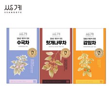 쌍계명차 김동곤명인이 만든 수국차 +헛개나무차 +감잎차 (300티백), 1개
