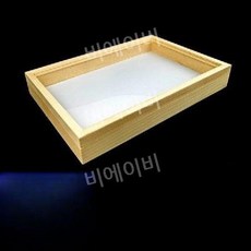 곤충 표본상자 원목 나비 사슴벌레 박제 케이스 투명 액자 대형, 42X29X 높이 약 6.2cm
