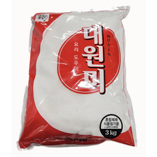 대원 대원미 3kg 핵산 업소용 조미료 국 찌개 볶음요리 재료 MSG 식자재, 1개