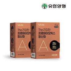 유한양행 고양이유산균 건강한 프로바이오틱스 항산화 30P 2개, 단품