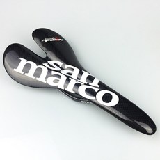 San Marco 산마르코 카본 초경량 자전거 안장 화이트온블랙 Shopp!ngWell