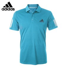 아디다스 클럽 3S 스트라이프 폴로 반팔티셔츠 FU0068 카라티 테니스의류