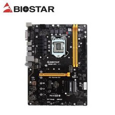 채굴보드 BIOSTAR 바이오스타 TB250 BTC 6WAY 중고 채굴기 이더리움 비트코인, 메인보드6WAY