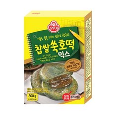 오뚜기 찹쌀쑥호떡믹스, 4세트, 300g