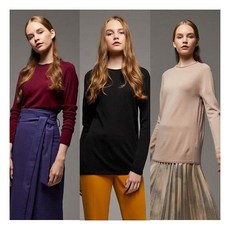 [몽타규] [TAG] 18FW 울 블렌디드 홀가먼트 니트 3종 택 1