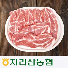 지리산농협-흑돼지 목살 500g 약 2인분, 1개