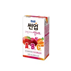 썬업 과일야채 샐러드 ABC 주스 125ml 24팩, 24개