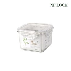 NF LOCK 엔에프락 정사각 트라이탄 밀폐용기 정사각3호 1.2L, 1개